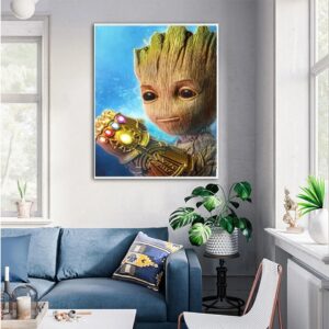 Diamantové malování Groot